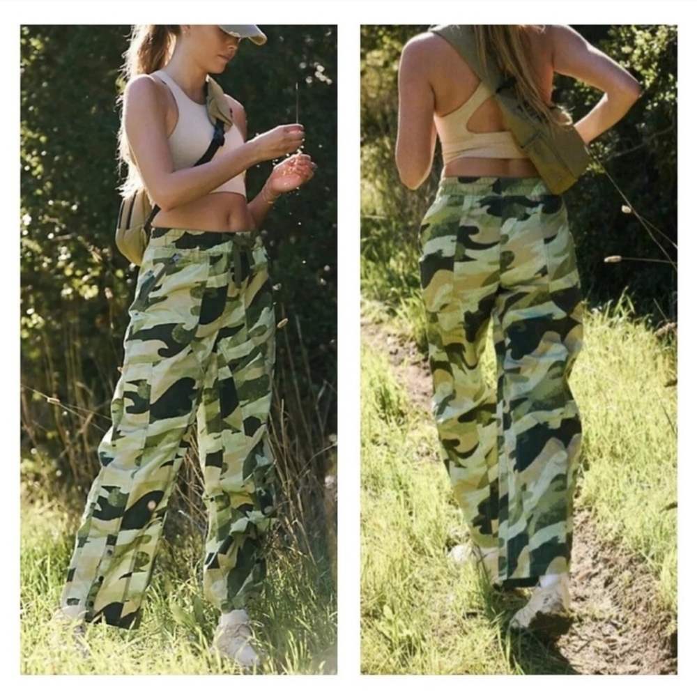 Free People Movement Stadium Pants Printed